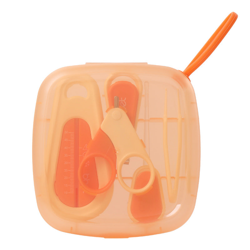 Baby nail clipper set - newborn & infant safe, anti-pinching nail clippers & care tools