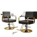 Barber shop chair hair salon special rotatable adjustable haircut chair hairdressing chair popular trendy store high-end perm and dyeing seat