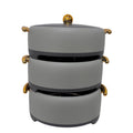 Food warmer container factory price direct salesexport egg-shaped high-leg thermal insulation box 2l-2.5l-3l