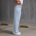 independent station youth girl jeans new arrivalloosestraight-leg pants