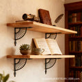 Wall shelf creative simple modern wall hanging living room background wall shelf wall hanging one-word partition bracket