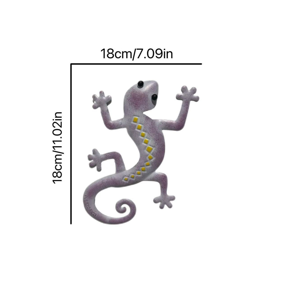 Nordic gecko wall hanging popular wall background pendant wall decoration soft wall decoration three-dimensional high-end casual