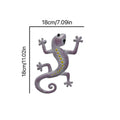 Nordic gecko wall hanging popular wall background pendant wall decoration soft wall decoration three-dimensional high-end casual
