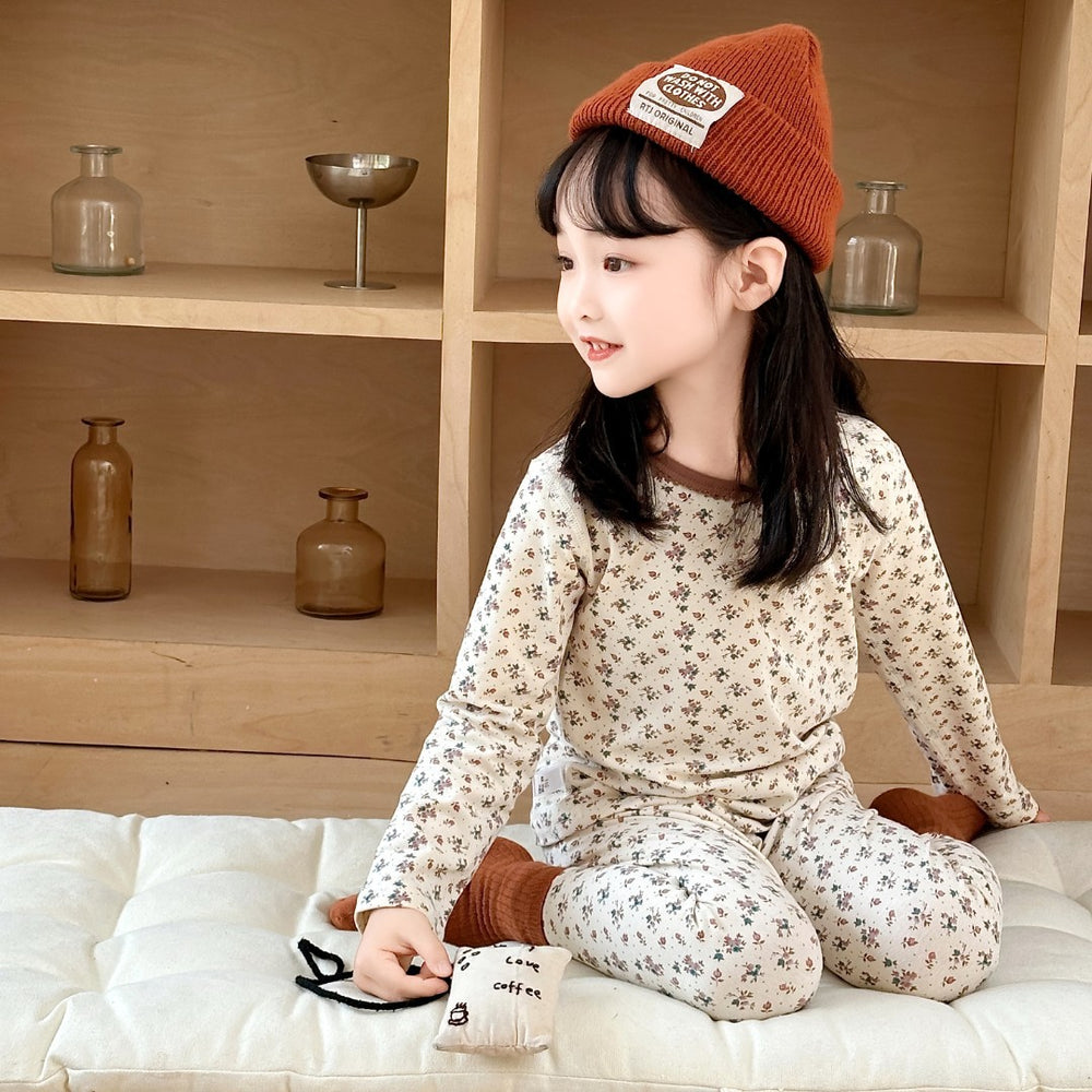 New children's home wear set: boneless, class a, pure cotton loungewear for baby boys and girls - autumn collection