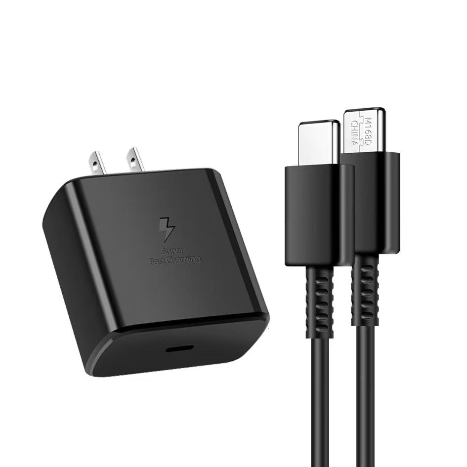 Pd45w samsung super fast charger mobile phone charger us/eu/uk plug wholesale charging adapter