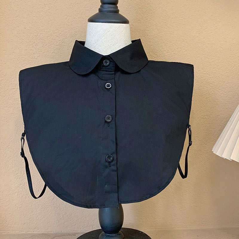 Processing Customized Large Size Pure Cotton Polyester Cotton Polyester False Collar Customized Changeable Standard Change Packaging Processing Proofing