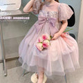 Girls' dress - new  korean style, trendy kids' skirt, summer little girl princess dress, sweet style