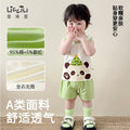 Baby vest suit summer sleeveless sports cotton vest summer thin baby clothes kids