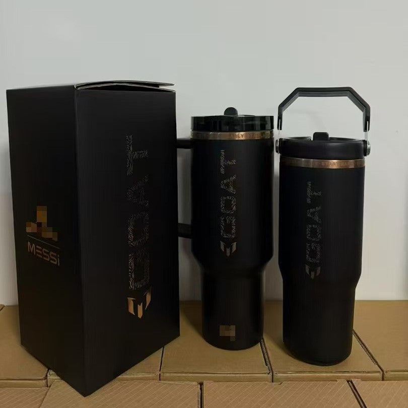 stanley 40oz ice cup 304 stainless steel vacuum insulated cup outdoor portable handle car cup
