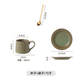 Grass green-three-piece set