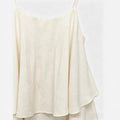 summer new arrivals: european and american style women's v-neck double-layer ruffle camisole - slimming inner layer top