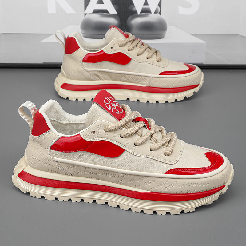 Men's shoes: 2026 spring/summer new arrivals - trendy, comfortable, versatile chunky sole, bestselling breathable dad shoes, casual sneakers