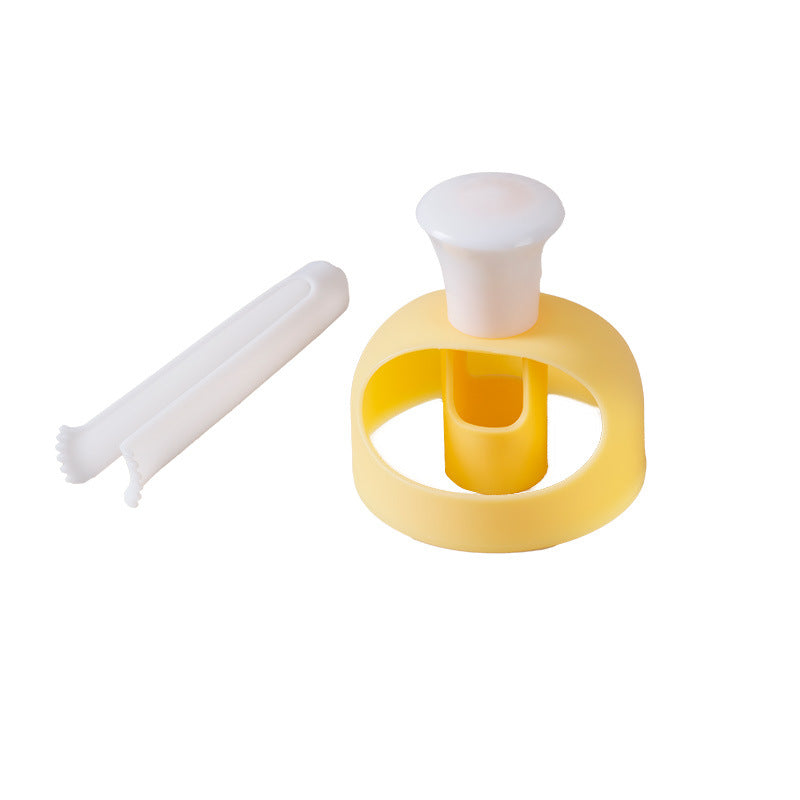 American-style donut mold, plastic hollow bread mold, round cake dough press mold, diy kitchen baking, cross-border e-commerce