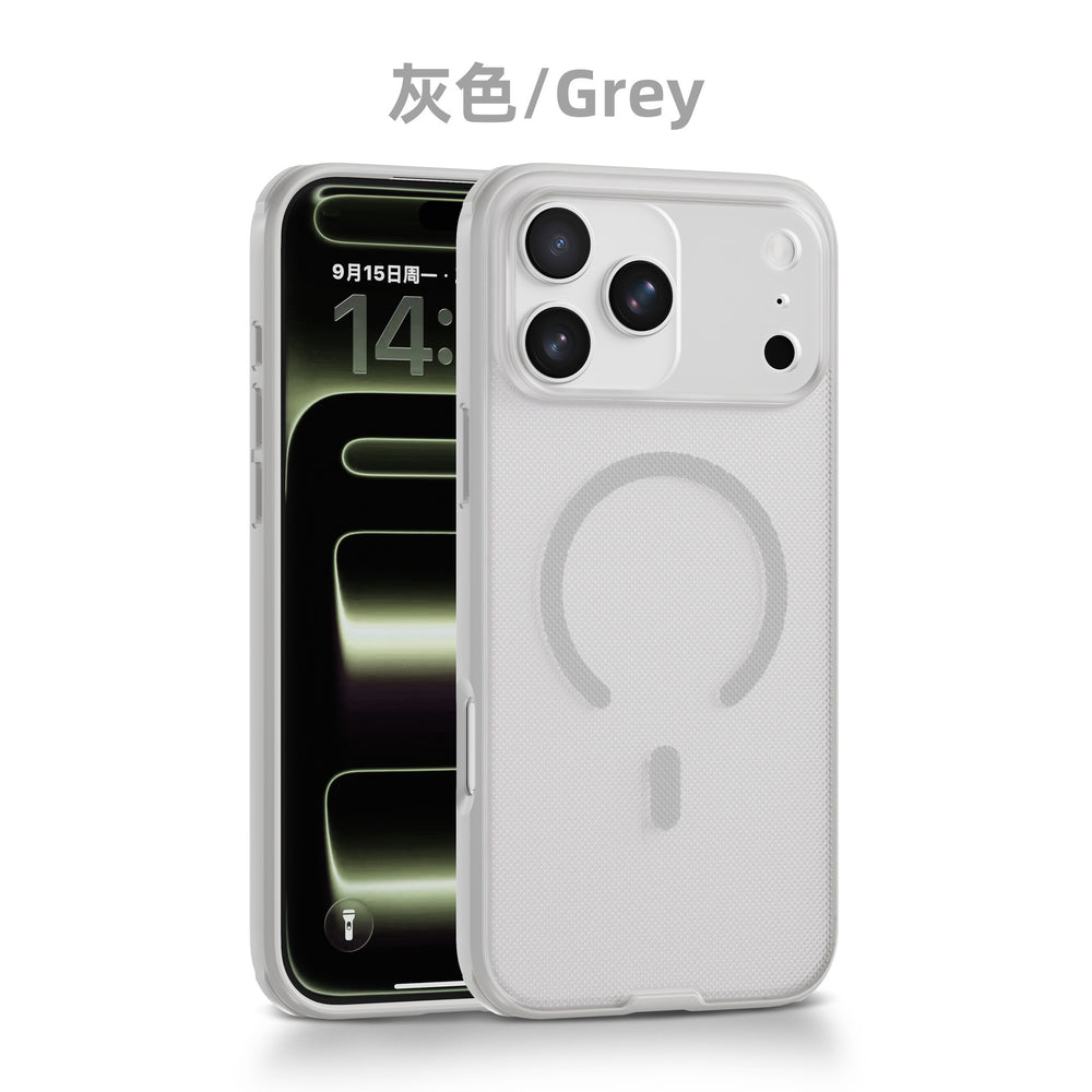 Suitable for iphone17 magnetic singularity shell polka dot mobile phone case apple 16tpu+pc two-in-one polka dot mobile phone case