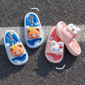 Kids' slippers - boys' summer cartoon indoor "stomping on clouds" comfortable outdoor soft sole baby bathroom sandals