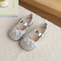 Girls' knitted mary janes - new spring/summer collection: baby first walkers, bow-tie princess shoes, trendy kids' school shoes