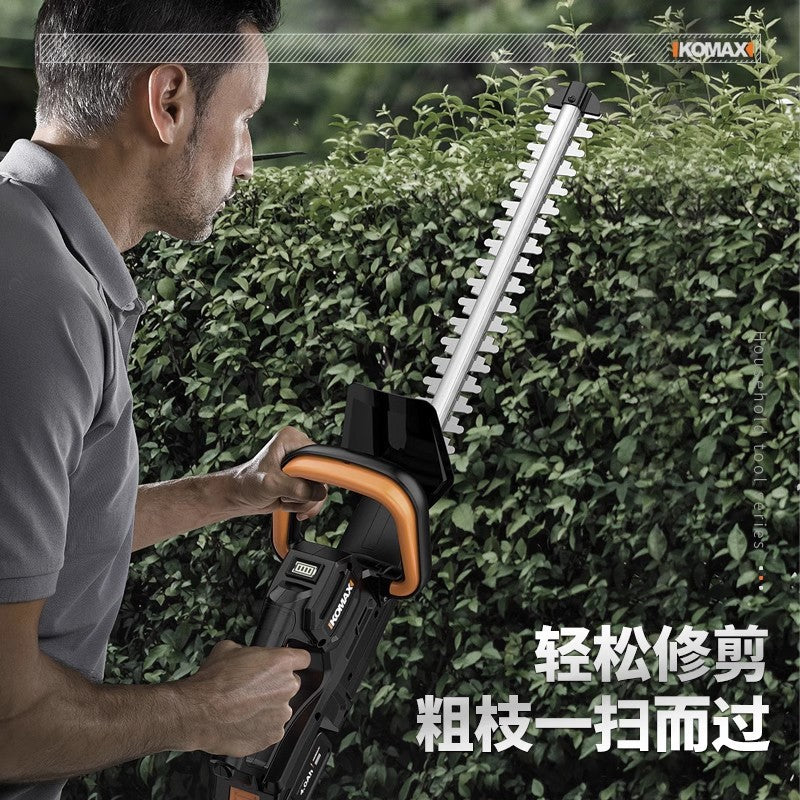 Electric hedge trimmer rechargeable tea tree pruner tea picking greenery flowers garden handy gadget tea cutting machine