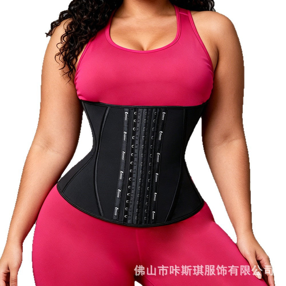 [500 pieces customized] latex abdominal shaping girdle waist shaping belt waist protector waist tightening belt body shaping garment