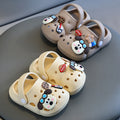 Eva kids' clogs - summer cartoon cute soft sole non-slip slippers for baby girls and boys, perfect for first walkers and toddlers
