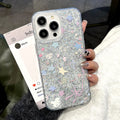 Suitable for iphone 17 pro korean sweet star rabbit phone case, apple 16/15 anti-drop glitter gel hard case