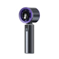 New digital display 100-speed high-speed handheld fan, silent, high air volume, usb rechargeable, portable mini desktop fan - gentle breeze
