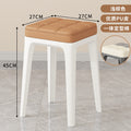 Modern minimalist plastic stool -  new arrival chair - dining chair - light luxury high-end feel - home use - small apartment dining table chair