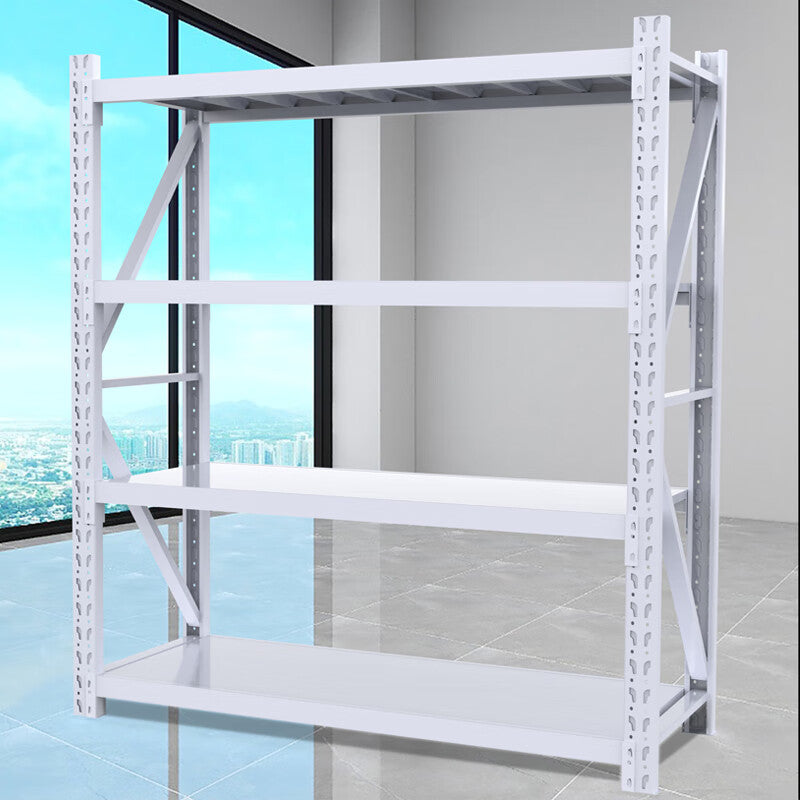 E-commerce Shelf Shelf Light Medium Heavy Duty Shelf Three-dimensional Warehouse Shelf Household Express Iron Shelf
