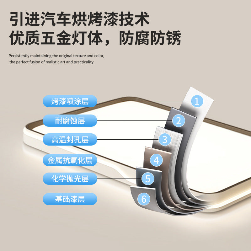 LED ceiling light, living room hall main light, bedroom light, simple Zhongshan lighting, home improvement lighting, lighting, Daquan manufacturer