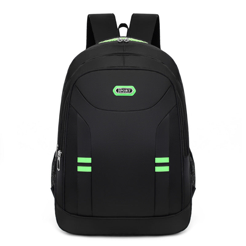 Business computer backpack men's simple large-capacity outdoor travel bag middle school student schoolbag men's casual backpack