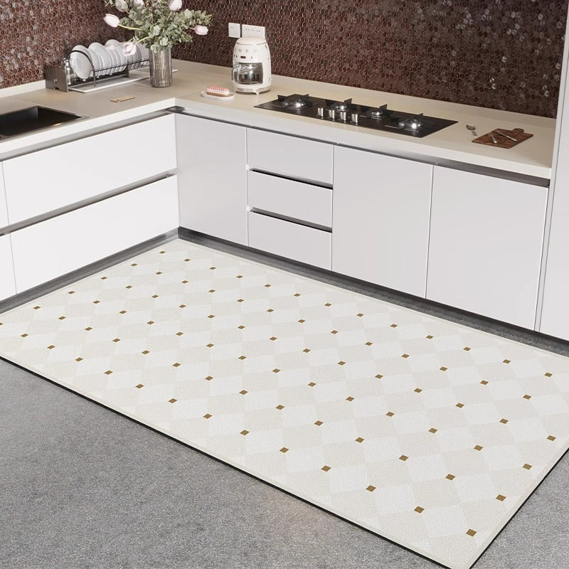 Kitchen floor mat  new arrival - full coverage, waterproof, oil-proof, non-slip, wipeable, no-wash carpet, stain resistant