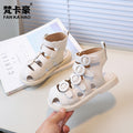 Girls' fashion roman sandals - new korean style summer  collection - casual soft-soled beach shoes for kids