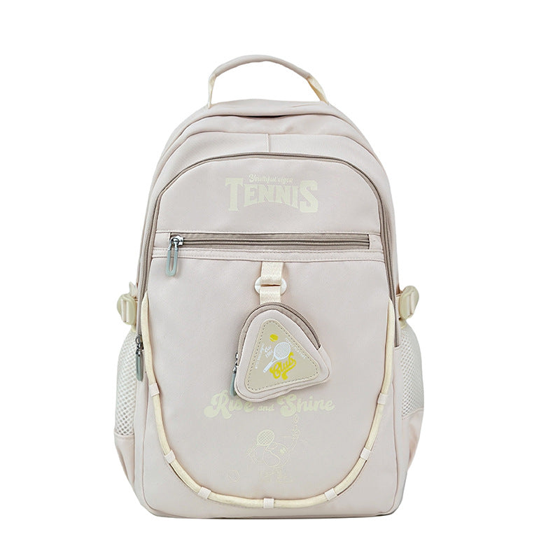 New large-capacity schoolbag Mori cute cartoon bear backpack lightweight student schoolbag simple backpack female