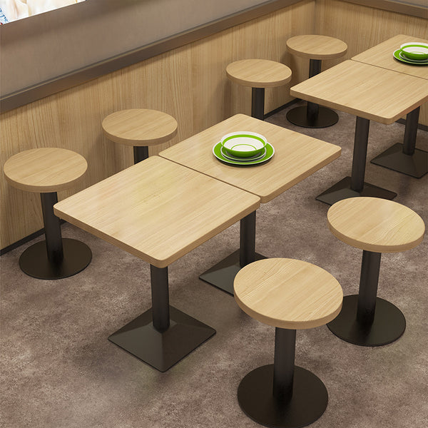Rice noodle shop soup noodle shop table and chair combination Malatang screw powder barbecue skewers fast food restaurant dining snack stool