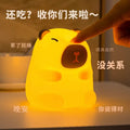 Capybara night light - perfect birthday gift for her, best friend, or a cute and practical bedside lamp for kids' day!