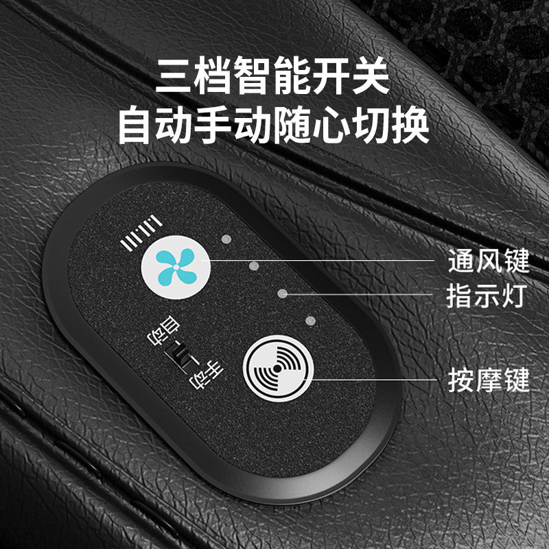 Summer car ventilation seat cushion refrigeration seat cushion summer cold air ventilation cooling cushion truck backrest with fan