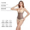Hourglass goddess [rock gray] latex waist trainer - back support, tummy control, posture correction, slimming shapewear sports waist cincher