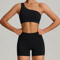 European and american style new yoga outfit set for women - summer pocket workout set, premium slim-fit activewear