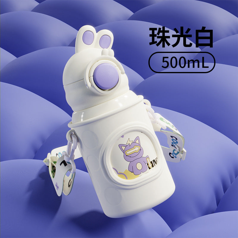 Smart 316 stainless steel kids thermos cup big belly water cup personalized large capacity thermos kettle yongkang cup portable