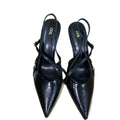 Za2025 new patent leather pointed-toe crimson red sexy ultra-high heel stiletto peep-toe back-tie sandals - mature woman style