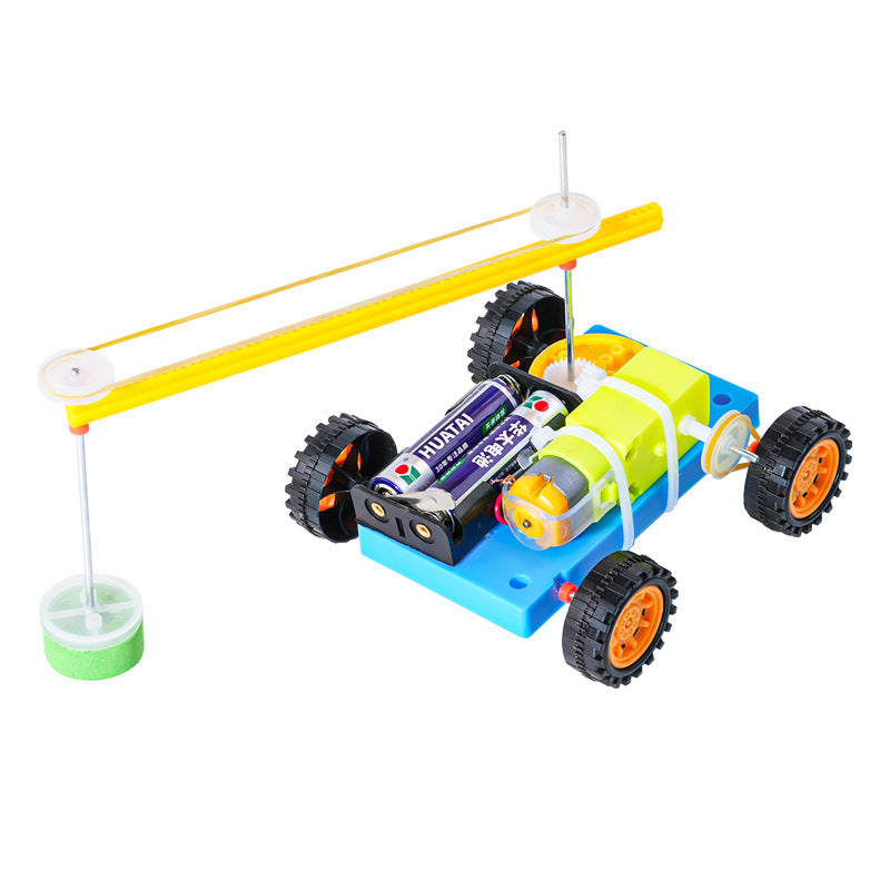 Sweeping robot, technology small production invention puzzle primary school students handmade DIY science experiment material package