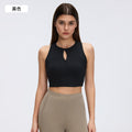 Women's running vest - bra-free, versatile sleeveless top - modal, skin-friendly, fitness yoga wear d26046
