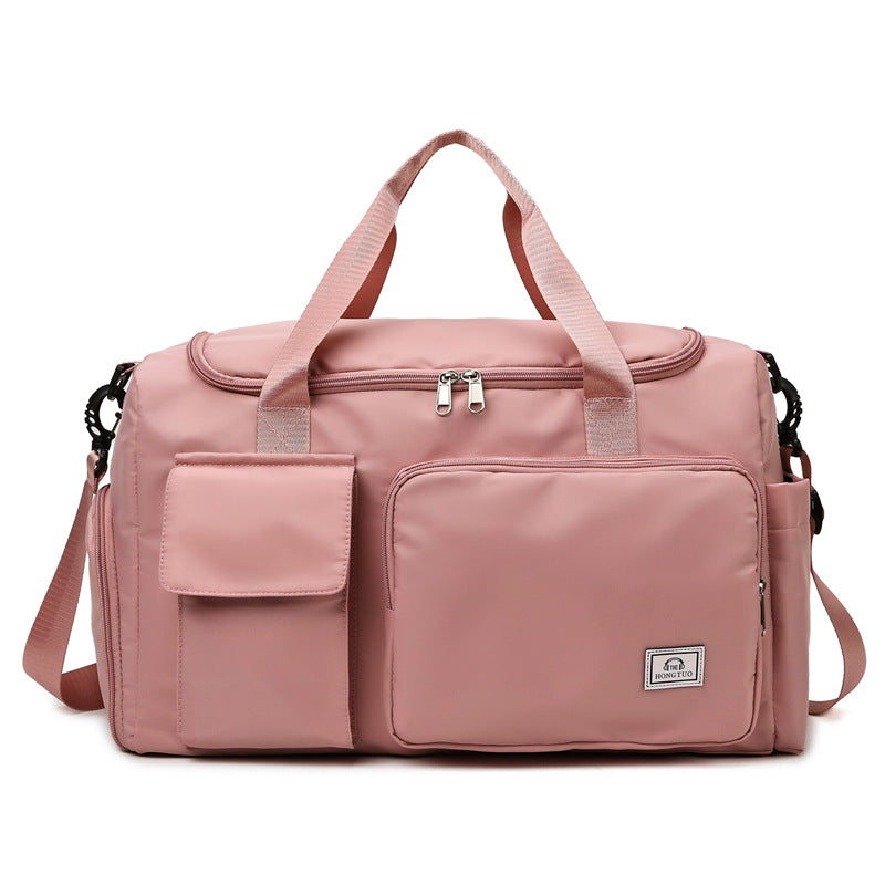 New portable swimming bag dry and wet separation waterproof large capacity fitness bag travel bag oblique span luggage bag wholesale