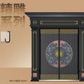 Zinc alloy villa door double door courtyard door entrance double door rural self-built house security door for home entrance door