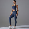 New arrivalpure color free underwear fixed cup beautiful back sports yoga suit tight high elastic fitness antibacterial yoga clothes