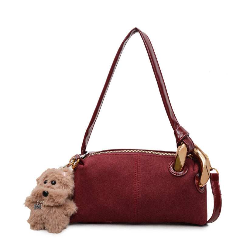 hot-selling bags 2025fall and winter super popular accessible luxury style easiest for match satchel bag frosted high-looking shoulder crossbody bag