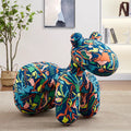Artistic pattern 1 ice silk fabric