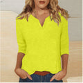 Bright yellow