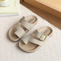 Birkenstock boys' cork fashion sandals - new summer casual kids' shoes for indoor/outdoor wear, closed-toe beach sandals