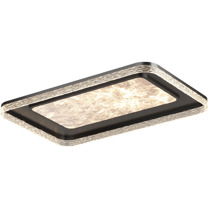 Living room light Italian minimalist light luxury Nordic high-end living room main light ultra-thin ceiling light whole house lighting package