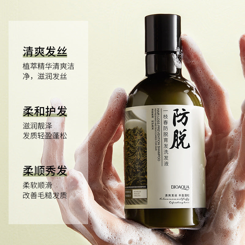 Boquanya Yizhi Spring Anti-hair loss Shampoo Warm and refreshing Anti-hair loss Soft and bright Shampoo